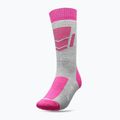 Calze da sci per bambini 4F F028 grigio/melange 5