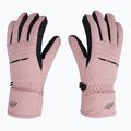 Guanti da sci da donna 4F RED002 rosa chiaro 3