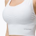 Top da allenamento da donna STRONG POINT Shape & Comfort bianco 4