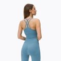 Top da allenamento da donna STRONG POINT Shape & Comfort blu/grigio 3