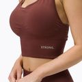 Top da allenamento da donna STRONG POINT Shape & Comfort cioccolata calda 4