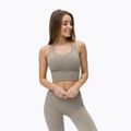 Top da allenamento da donna STRONG POINT Shape & Comfort beige