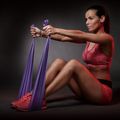 Banda elastica di resistenza Body Sculpture Bb 102Nc pink/purple/blue 5
