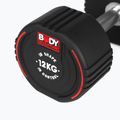 Manubrio gommato Body Sculpture TPU BW 133 12 kg black 5