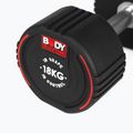 Manubrio gommato Body Sculpture TPU BW 133 18 kg black 5
