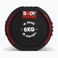 Manubrio gommato Body Sculpture TPU BW 133 6 kg black 4