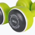 Manubri in vinile Body Sculpture Smart Bw 108D lime 4