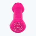 Manubrio gommato Body Sculpture BW 513 z PVC 1 kg pink 3