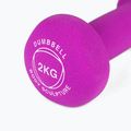 Manubrio gommato Body Sculpture BW 513 z PVC 2 kg purple 5