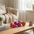 Manubrio gommato Body Sculpture BW 513 z PVC 2 kg purple 7