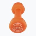 Manubrio gommato Body Sculpture BW 513 z PVC 3 kg orange 3