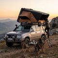 Tenda da tetto per 2 persone OFFLANDER Fold 2 Grizzly beige/brown 8