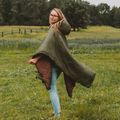 Poncho OFFLANDER Off_Cacc_05 Impermeabile verde/marrone 6