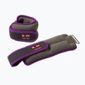 Polsi pesi da polso Body Sculpture Bb 2700U 2 x 0,5 kg grey/purple