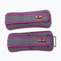 Polsi pesi da polso Body Sculpture Bb 2700U 2 x 0,5 kg grey/purple 2