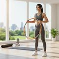 Hula hoop con peso Body Sculpture Bb 6430 1.2 Kg grey/orange 9