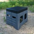 Toilette da viaggio OFFLANDER Portable Folding Camping Toilet black 4