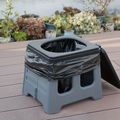 Toilette da viaggio OFFLANDER Portable Folding Camping Toilet black 5