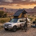 Tenda da tetto per 2 persone OFFLANDER Tomahak 3.1 brown/black 9