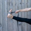 Cinghia da yoga JOYINME Hold & Stretch grigio 4