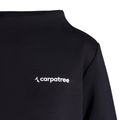 Felpa donna Carpatree Funnel Neck nero 3