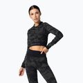 Top da allenamento da donna Carpatree Camo Seamless verde