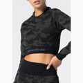 Top da allenamento da donna Carpatree Camo Seamless verde 4