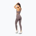 Leggings da allenamento da donna Carpatree Allure Seamless marrone melange (pepe mais) 3