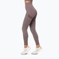 Leggings da allenamento da donna Carpatree Allure Seamless marrone melange (pepe mais) 4