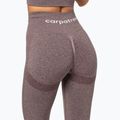 Leggings da allenamento da donna Carpatree Allure Seamless marrone melange (pepe mais) 5