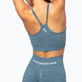 Reggiseno fitness Carpatree Allure Seamless blu germano 3