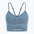 Reggiseno fitness Carpatree Allure Seamless blu germano 5