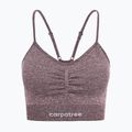 Reggiseno da allenamento Carpatree Allure Seamless marrone melange (pepe mais) 5