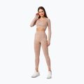 Allenamento donna maniche lunghe Carpatree Yasmine Seamless beige stone wash 2