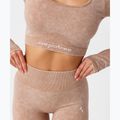 Allenamento donna maniche lunghe Carpatree Yasmine Seamless beige stone wash 4
