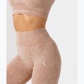 Leggings da allenamento donna Carpatree Yasmine Seamless beige stone wash 5
