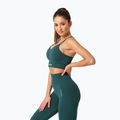 Reggiseno fitness Carpatree Allure Seamless verde foresta 4