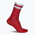Calze da ciclismo Luxa Rosso asimmetrico
