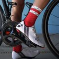 Calze da ciclismo Luxa Rosso asimmetrico 5