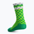 Calze da ciclismo Luxa Verde asimmetrico 3