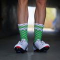 Calze da ciclismo Luxa Verde asimmetrico 6