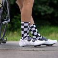 Calzini da ciclismo Luxa Squares neri 5