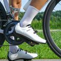 Calzini da bicicletta Luxa Secret bianchi 4