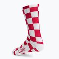 Calzini da ciclismo rossi Luxa Squares 3