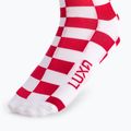 Calzini da ciclismo rossi Luxa Squares 4