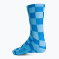 Calzini da ciclismo Luxa Squares blu 3
