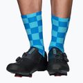 Calzini da ciclismo Luxa Squares blu 2