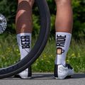 Luxa Beer Ride calzini da ciclismo bianchi 7