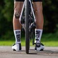Luxa Born to Climb calze da ciclismo bianche 7