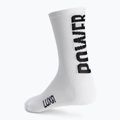 Calze da ciclismo da donna Luxa Girls Power bianco 5